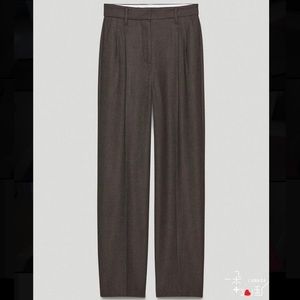 Dark gray/brown tone Effortless Pant